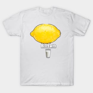 Lemon mixed with milk T-Shirt